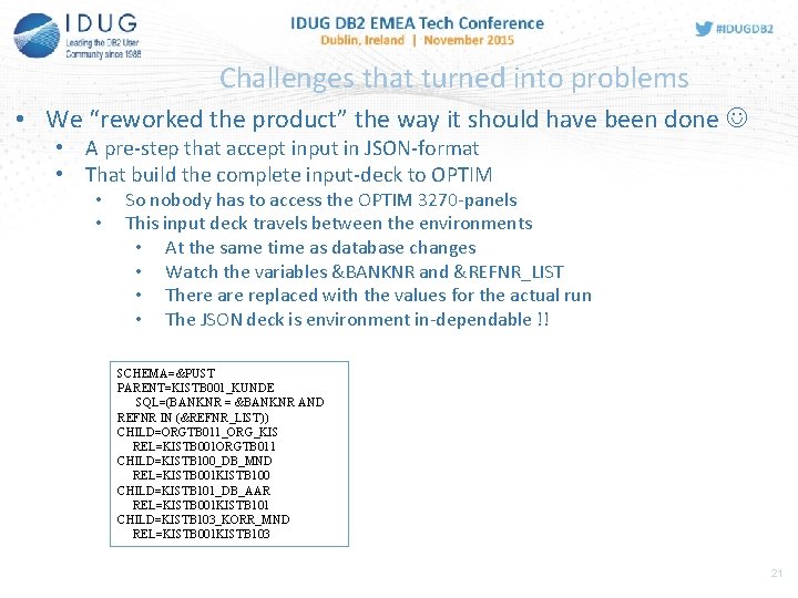 Challenges that turned into problems • We “reworked the product” the way it should