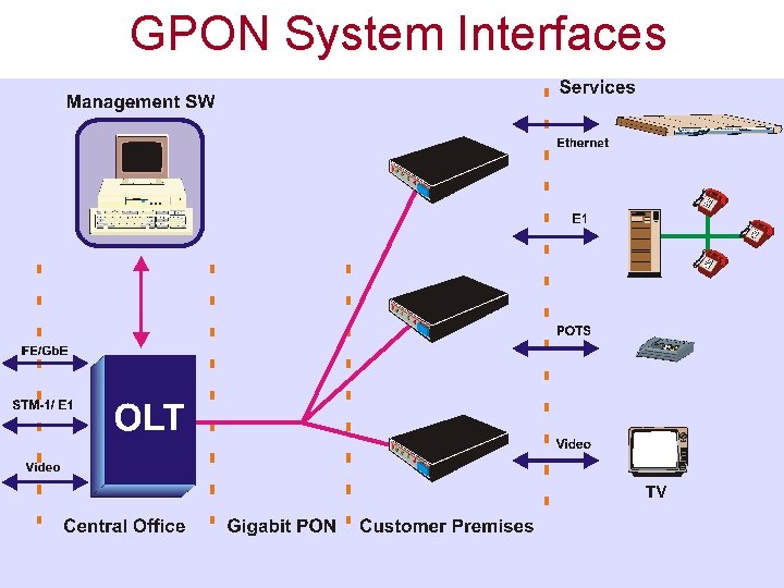 GPON System Interfaces 