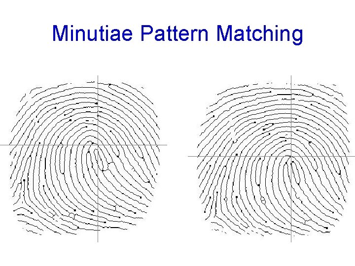 Minutiae Pattern Matching 
