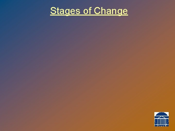 Stages of Change 