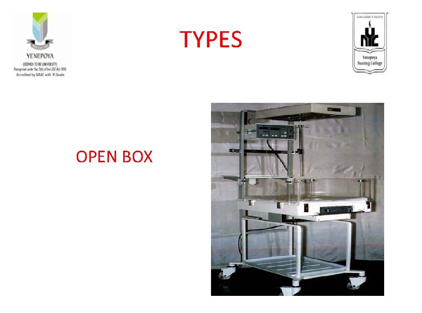 TYPES OPEN BOX 