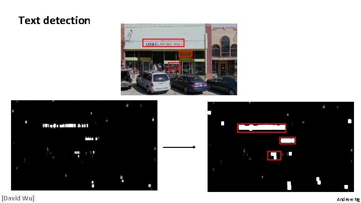 Text detection [David Wu] Andrew Ng 