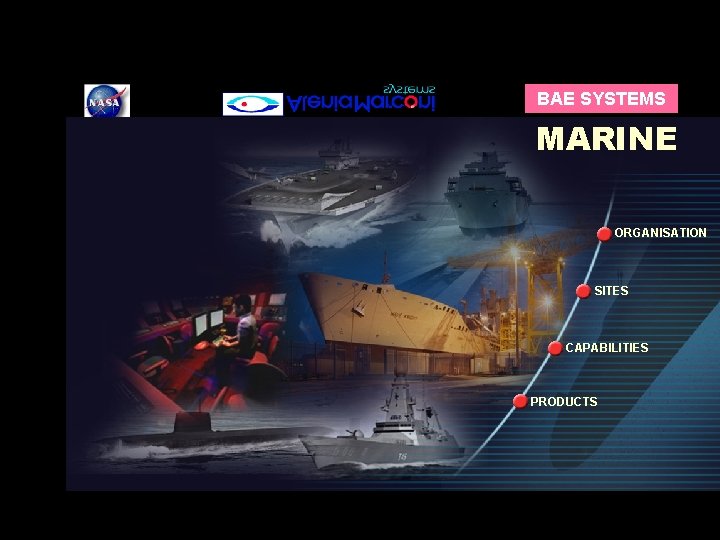 BAE SYSTEMS MARINE ORGANISATION SITES CAPABILITIES PRODUCTS 