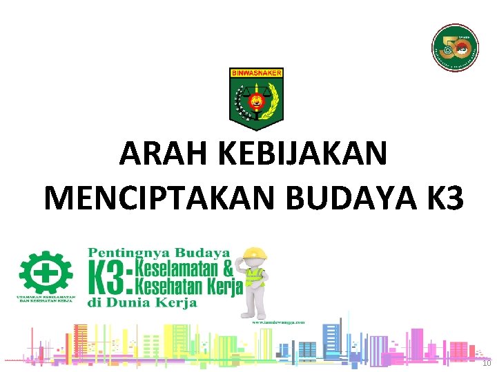 ARAH KEBIJAKAN MENCIPTAKAN BUDAYA K 3 10 