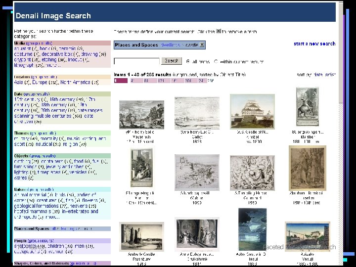 M. Hearst Faceted Metadata in Search 