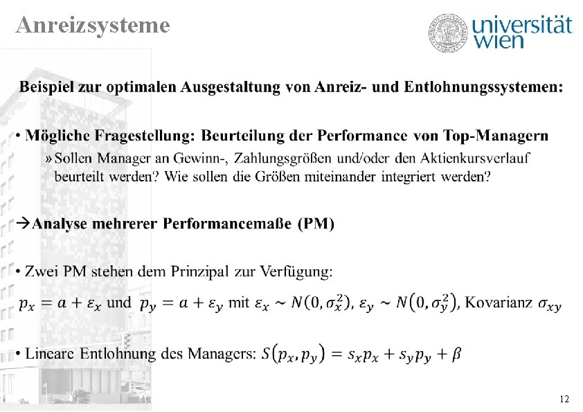 Anreizsysteme • 12 