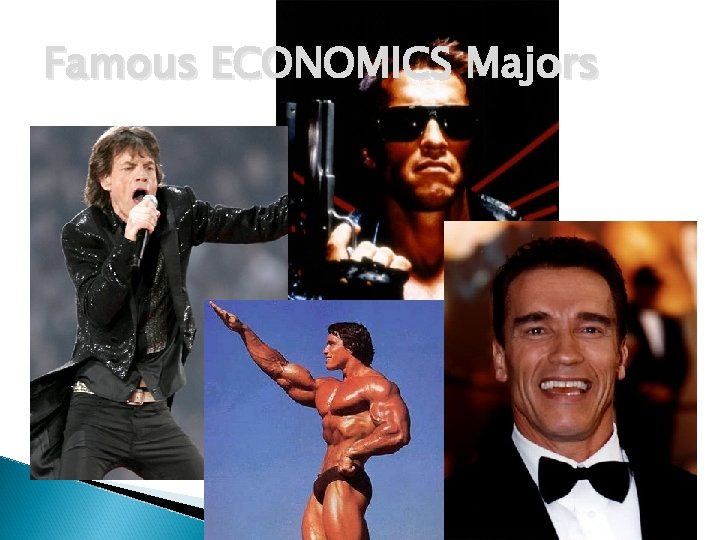 Famous ECONOMICS Majors 