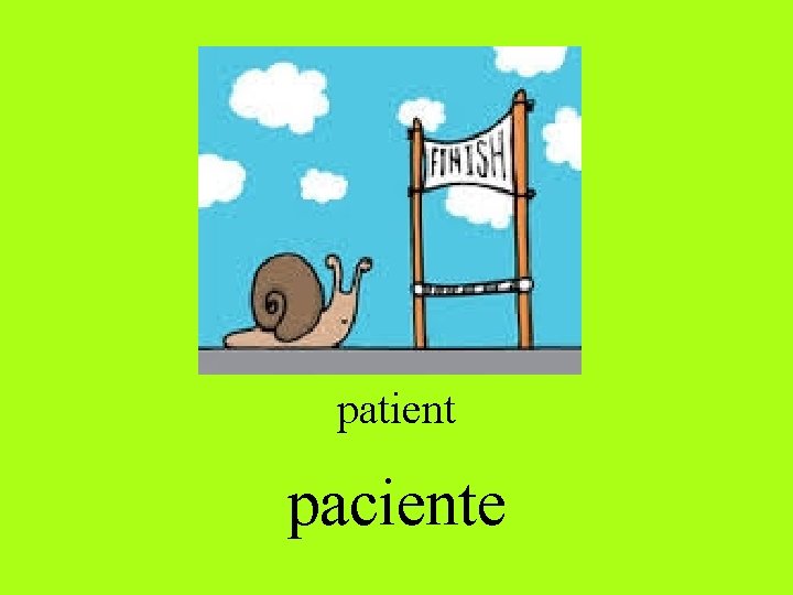 patient paciente 