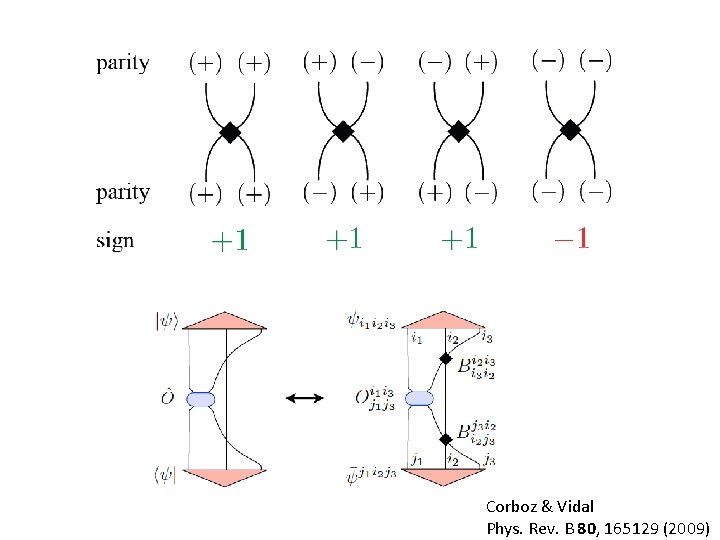 Corboz & Vidal Phys. Rev. B 80, 165129 (2009) 