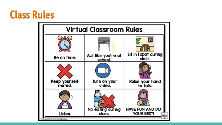 Class Rules 