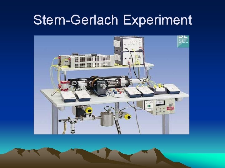 Stern-Gerlach Experiment 