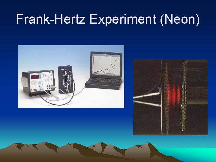 Frank-Hertz Experiment (Neon) 
