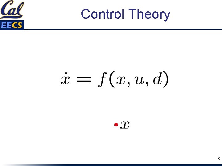 Control Theory 3 