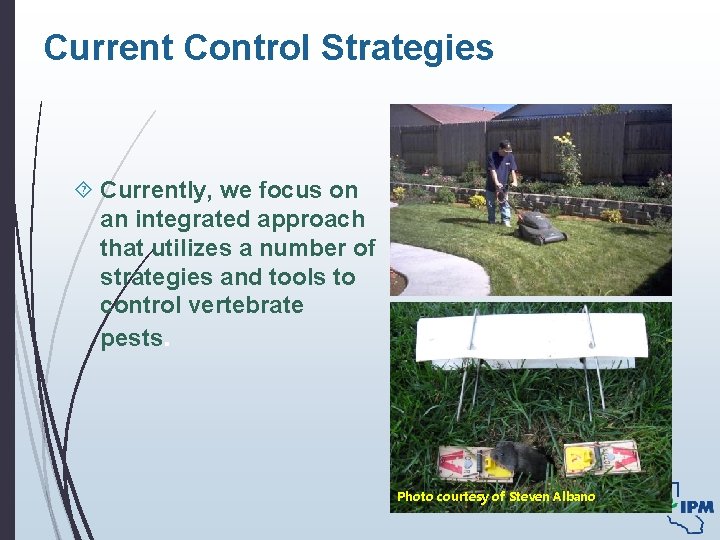 Current Control Strategies Currently, we focus on an integrated approach that utilizes a number