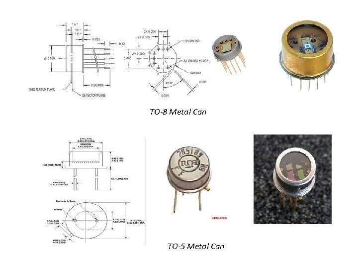 TO-8 Metal Can TO-5 Metal Can 