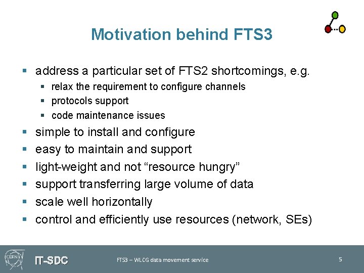 Motivation behind FTS 3 § address a particular set of FTS 2 shortcomings, e.