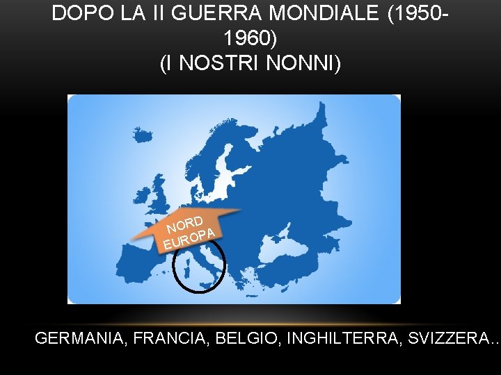 DOPO LA II GUERRA MONDIALE (19501960) (I NOSTRI NONNI) D NOR A OP R