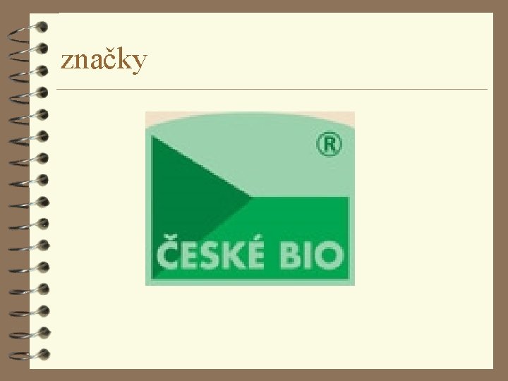 značky 