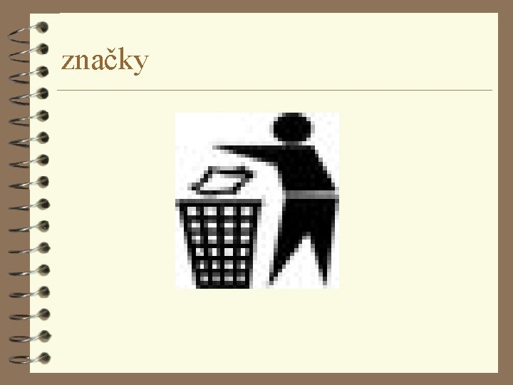 značky 