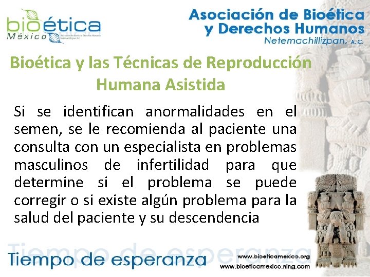 Bioética y las Técnicas de Reproducción Humana Asistida Si se identifican anormalidades en el