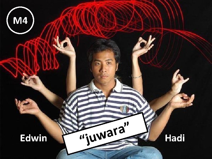 M 4 Edwin ” a r a w “ju Hadi 