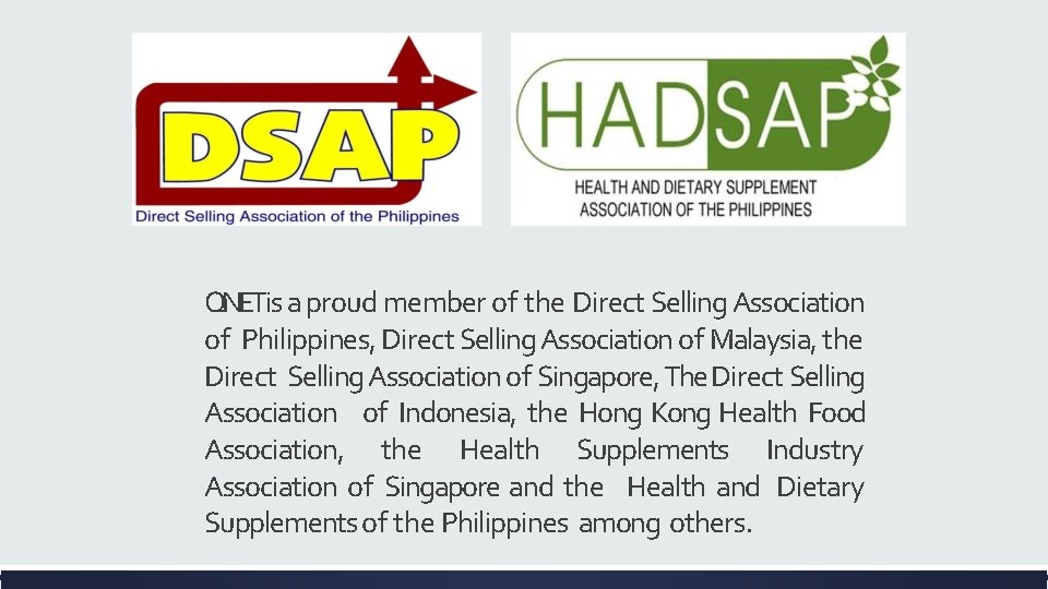 QNET is a proud member of the Direct Selling Association of Philippines, Direct Selling