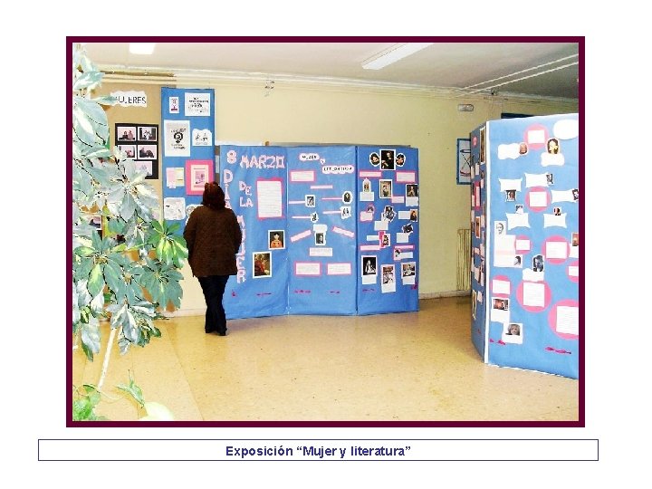 Exposición “Mujer y literatura” 