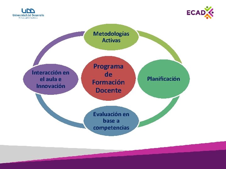 Metodologías Activas Interacción en el aula e Innovación Programa de Formación Docente Evaluación en