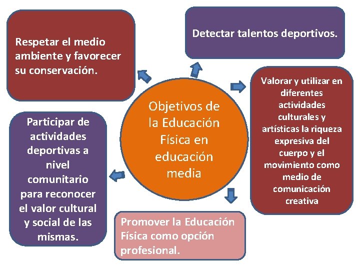 Respetar el medio ambiente y favorecer su conservación. Participar de actividades deportivas a nivel