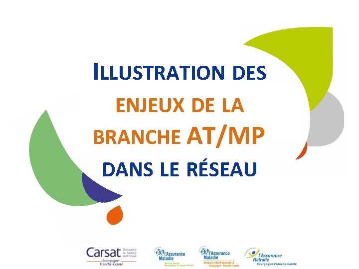 ILLUSTRATION DES ENJEUX DE LA BRANCHE AT/MP DANS LE RÉSEAU v 