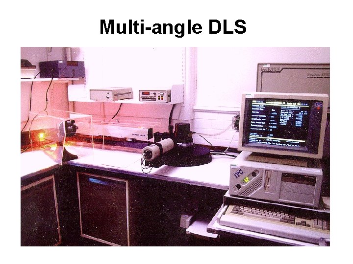Multi-angle DLS 