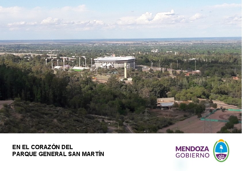 EN EL CORAZÓN DEL PARQUE GENERAL SAN MARTÍN 