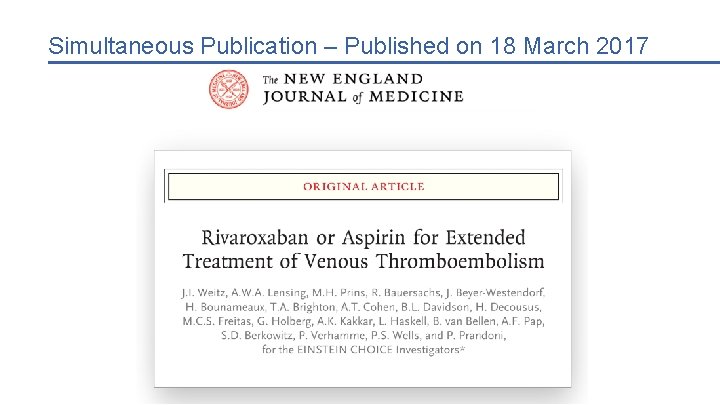 Simultaneous Publication – Published on 18 March 2017 