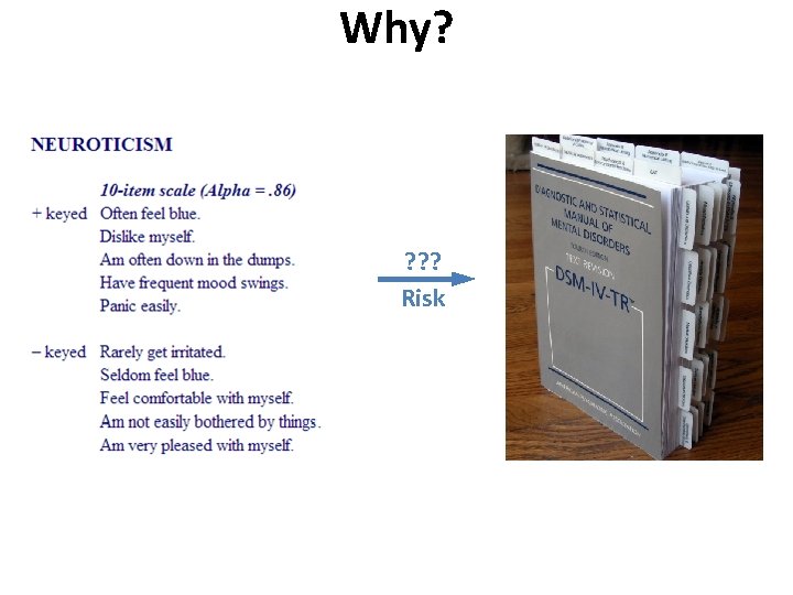 Why? ? ? ? Risk 