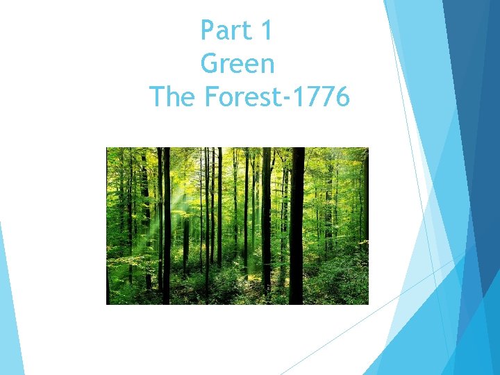 Part 1 Green The Forest-1776 