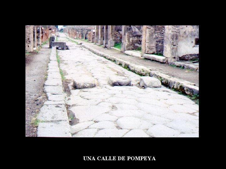 UNA CALLE DE POMPEYA 