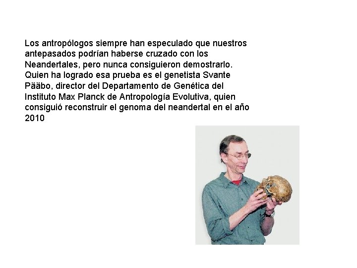 Los antropólogos siempre han especulado que nuestros antepasados podrían haberse cruzado con los Neandertales,