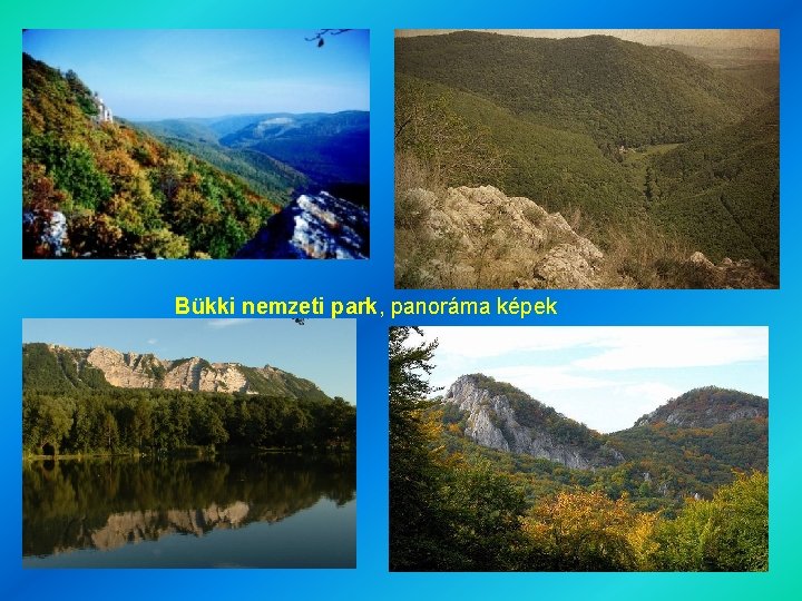 Bükki nemzeti park, panoráma képek 