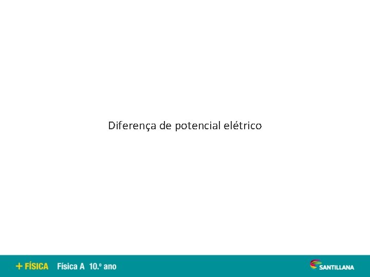 Diferença de potencial elétrico 