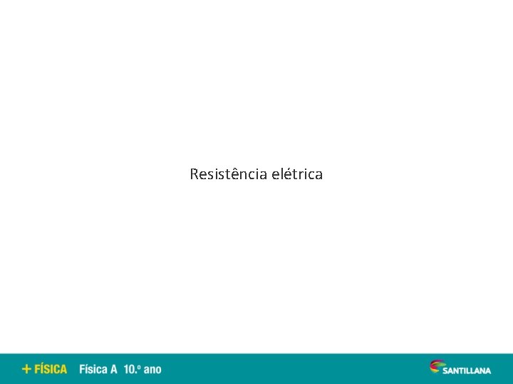 Resistência elétrica 