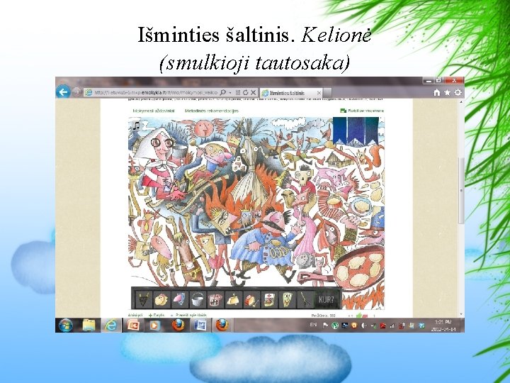 Išminties šaltinis. Kelionė (smulkioji tautosaka) 
