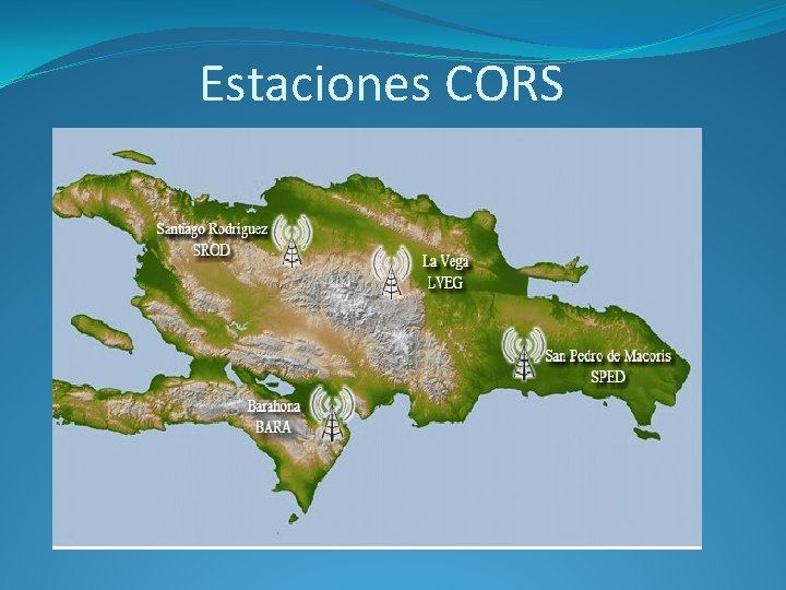 Estaciones CORS 