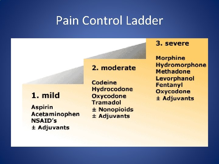 Pain Control Ladder 