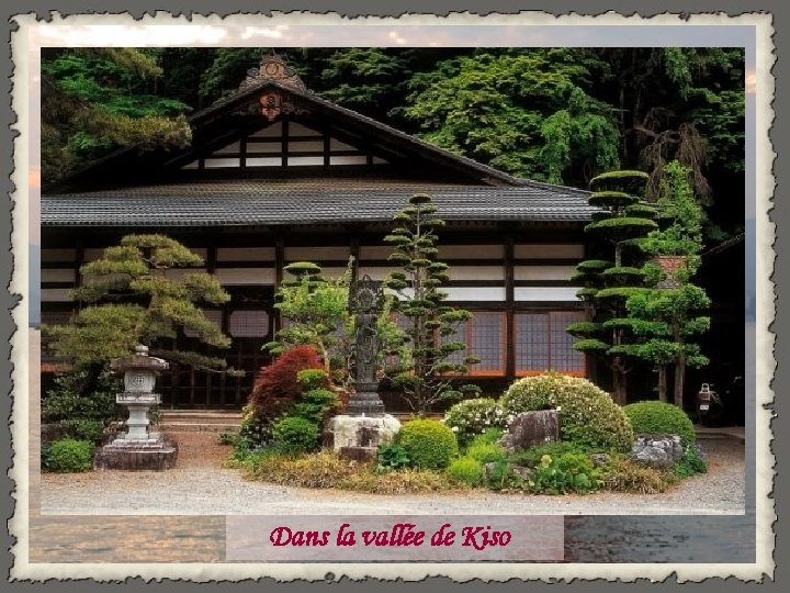 Dans la vallée de Kiso 