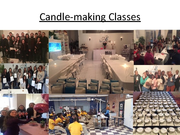 Candle-making Classes © 2016 Annie Bell Fragrances Inc. 