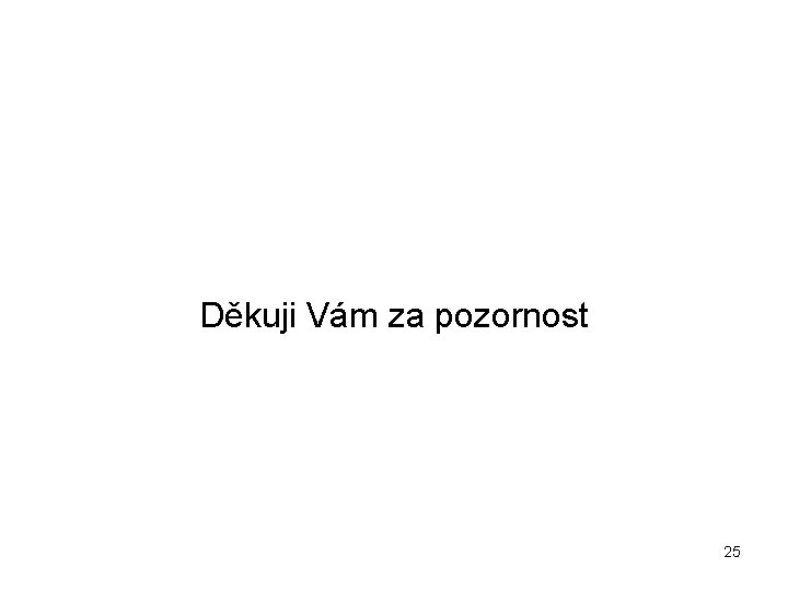 Děkuji Vám za pozornost 25 