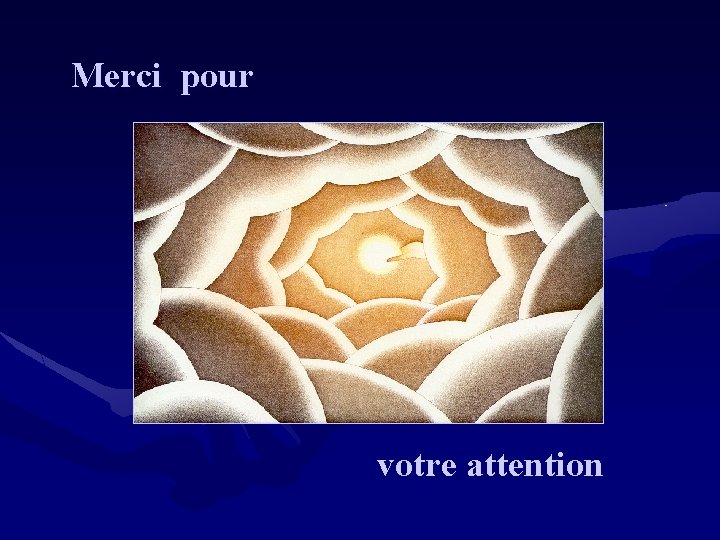 Merci pour votre attention 