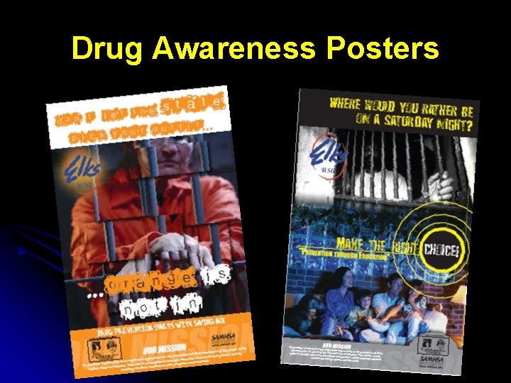 Drug Awareness Posters 