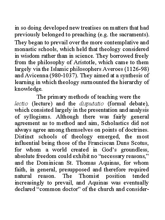 in so doing developed new treatises on matters that had previously belonged to preaching