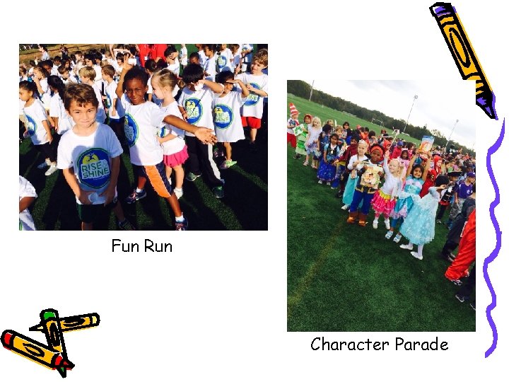 Fun Run Character Parade 
